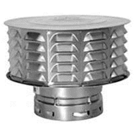 American Metal Products American Metal 3ECW 3 In. Vent Cap - 2 Wall 6183412
